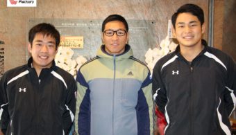 桐生第一高等学校ラグビー部 新井穂キャプテン 霜村誠一監督 齊藤誉哉選手